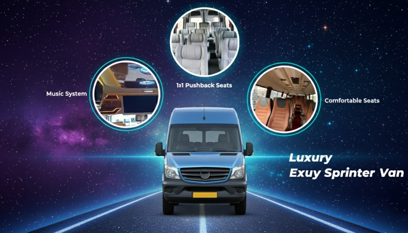 14 Seater Tempo Traveller Hire in Delhi