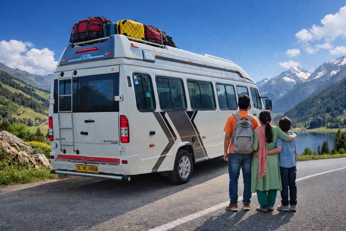 Tempo traveller for Delhi to Outstation Trips