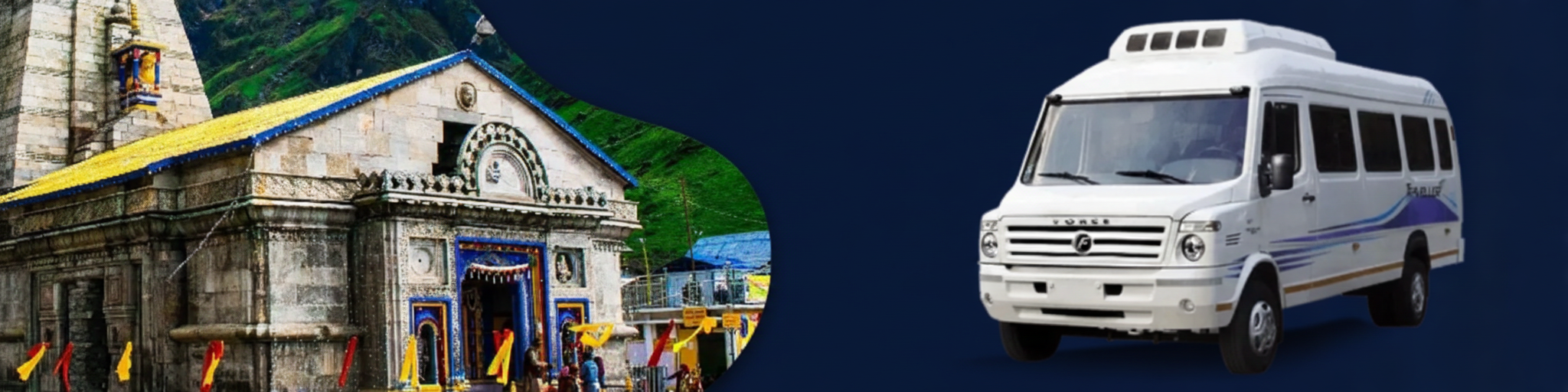 Book Tempo Traveller In Delhi for Kedarnath Dham Yatra