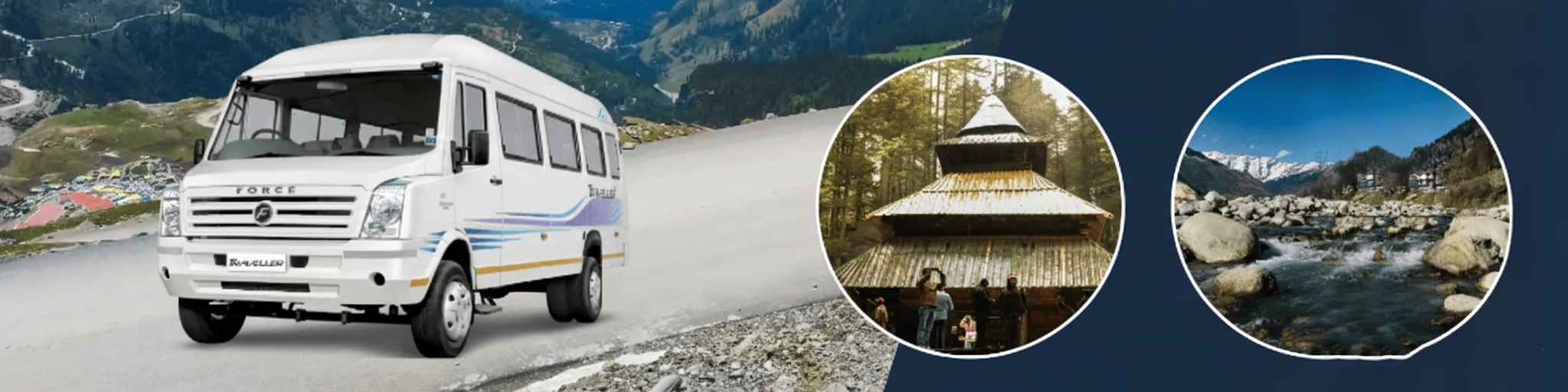 Delhi to Manali Tempo Traveller