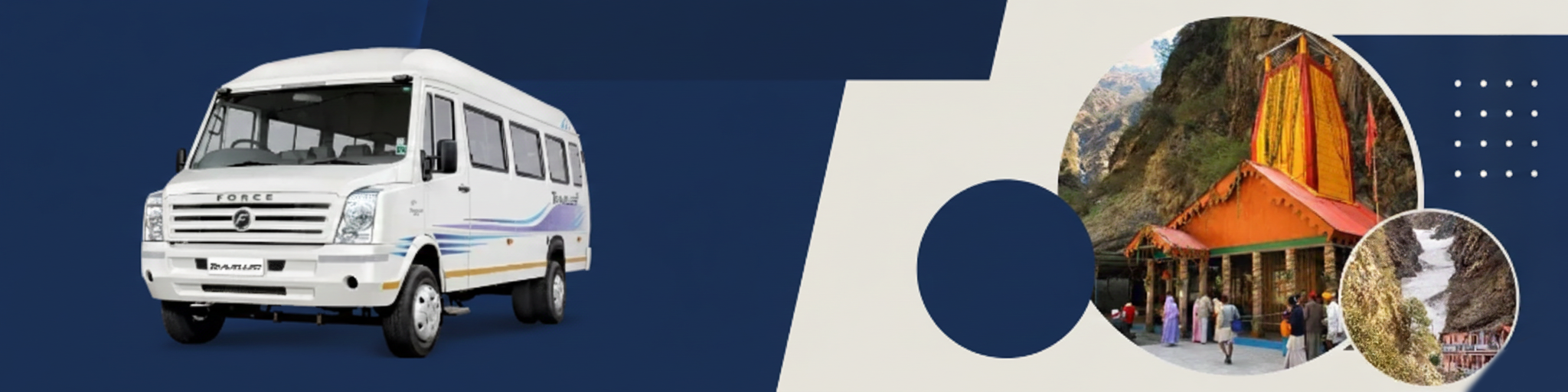 Book tempo traveller on rent for Yamunotri Dham yatra